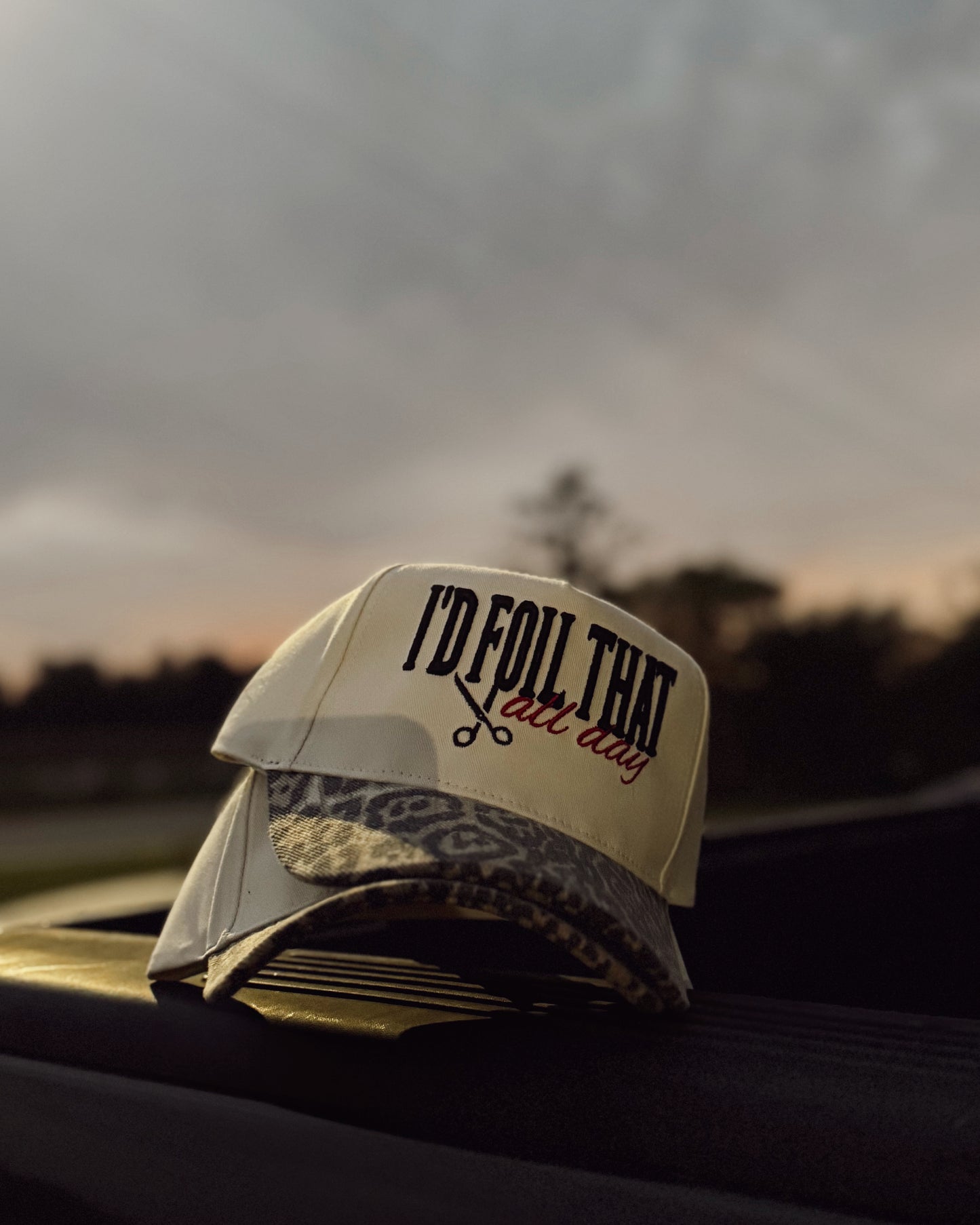 Foil Babe Trucker