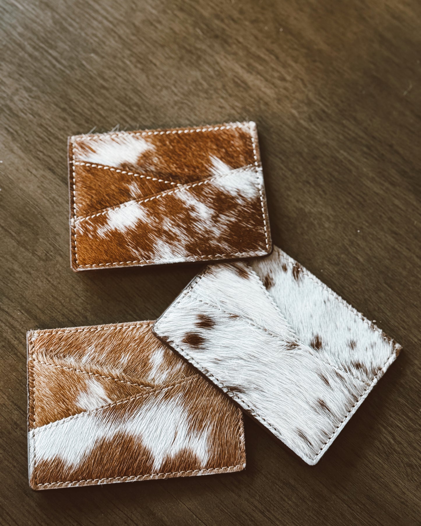 CountrySide Cowhide Card Holder