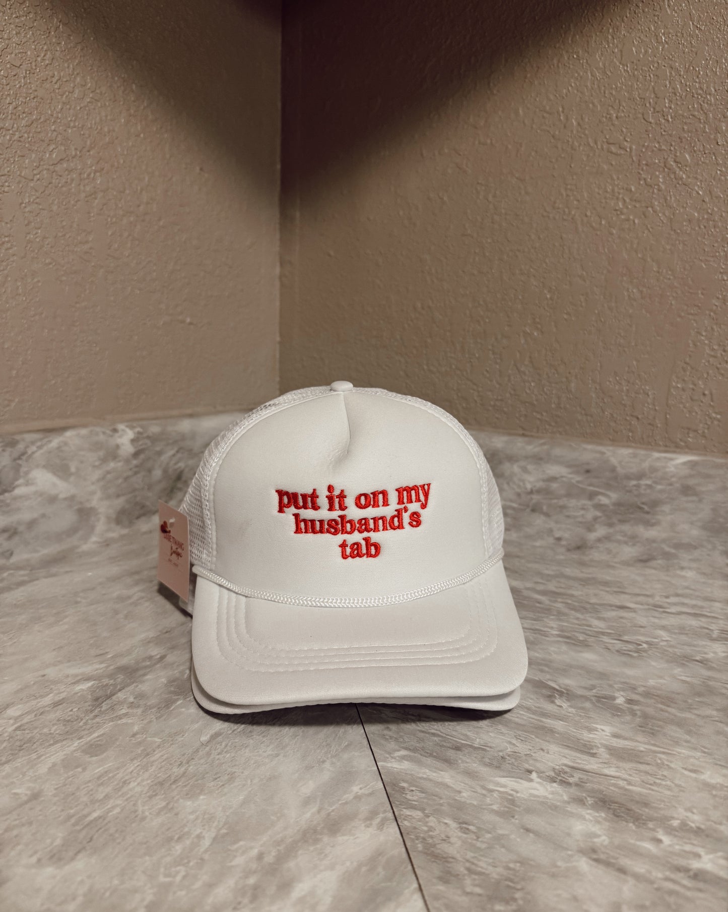 Husbands Tab Trucker Cap