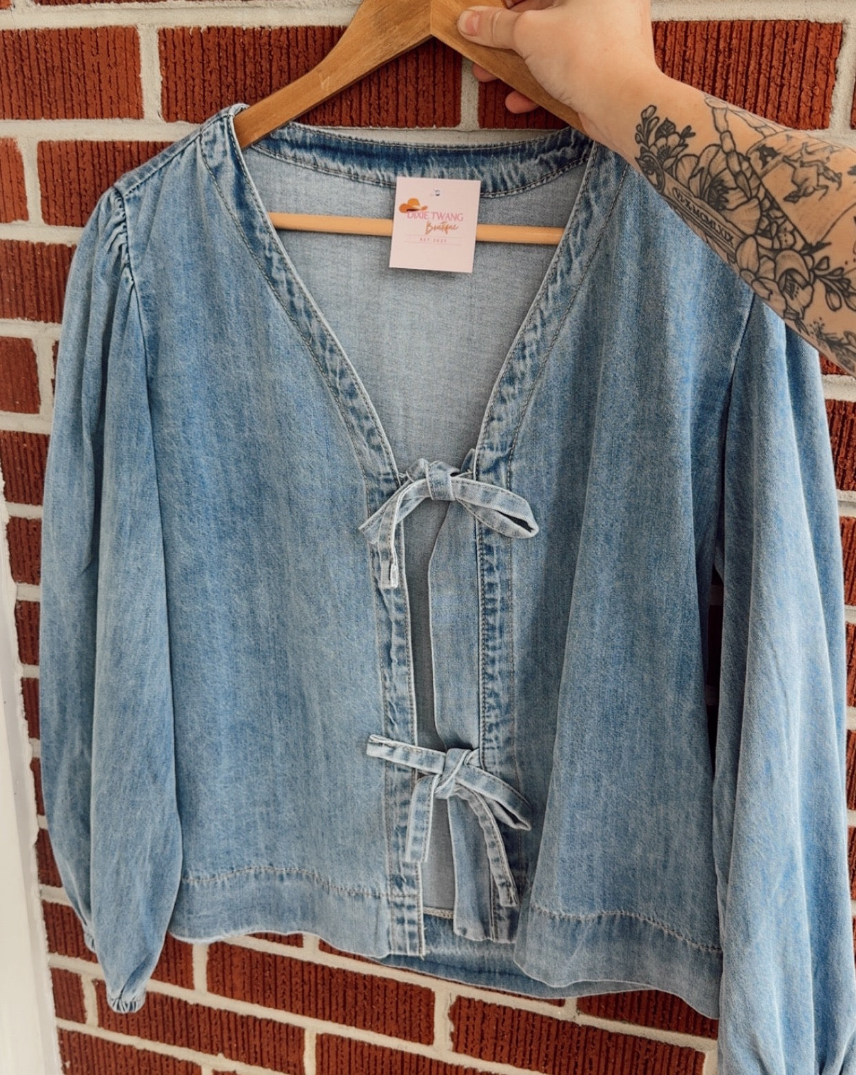 Blue Bonnet Top