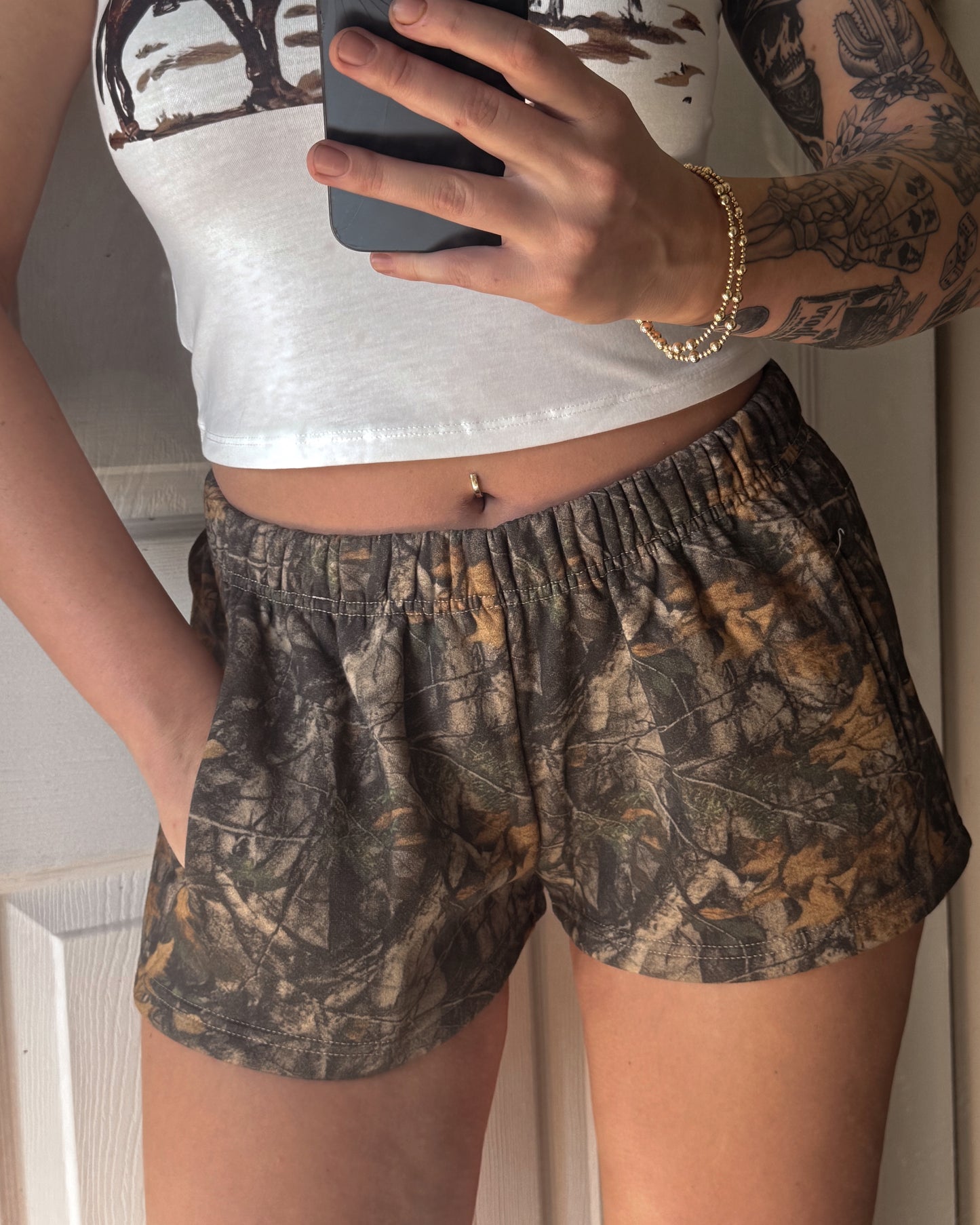 The Timber Camo Shorts