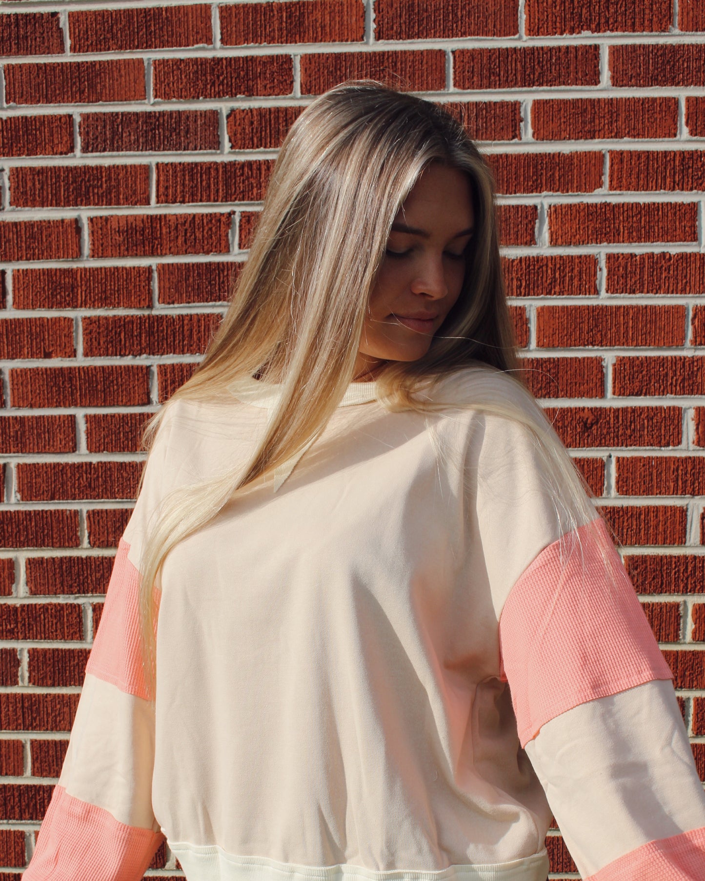 Peach Perfect Pull Over