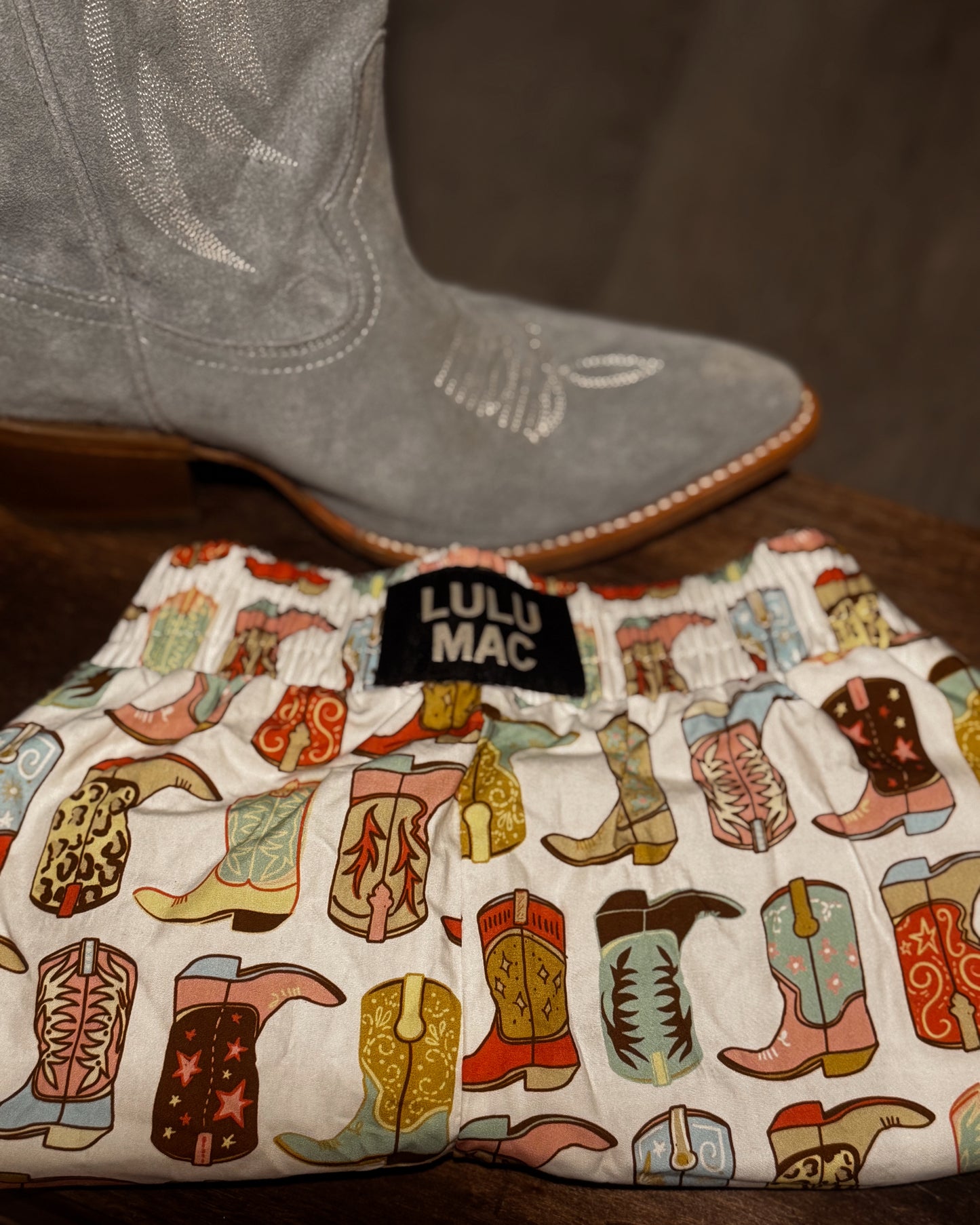 Cowgirl Boots Boxer Shorts