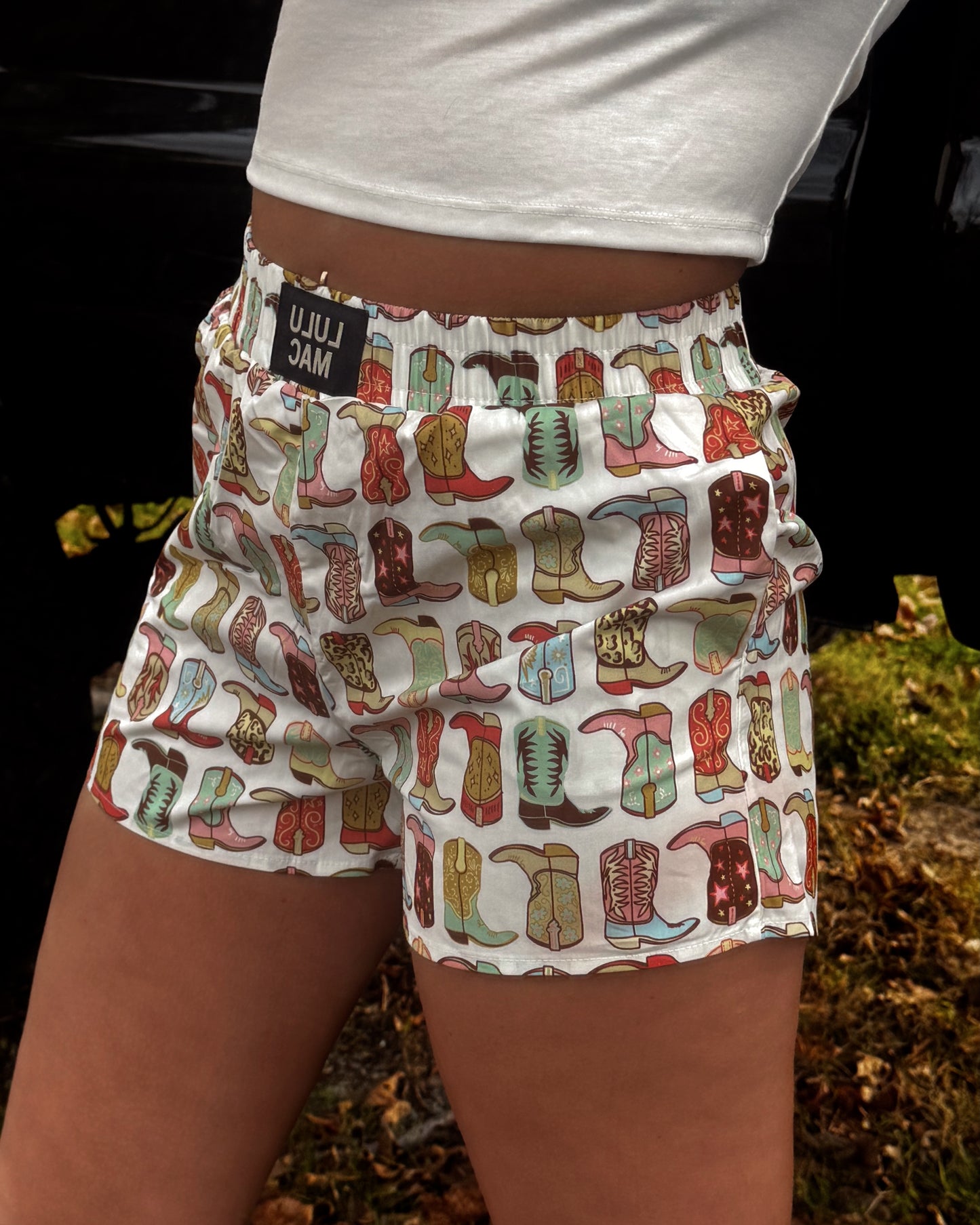 Cowgirl Boots Boxer Shorts