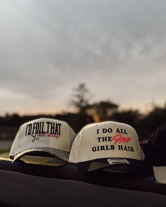 Foil Babe Trucker