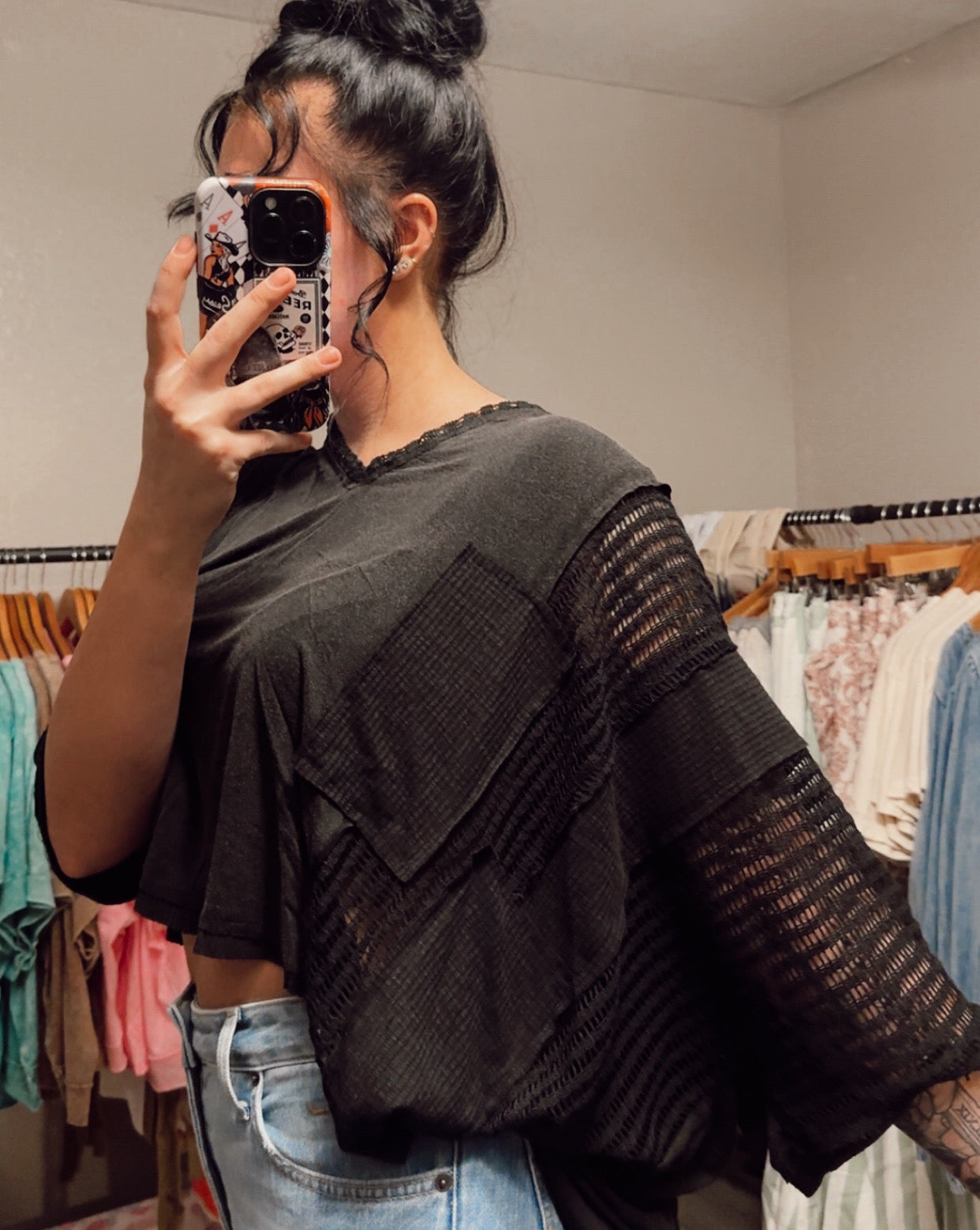 Moon Dust Oversized Top