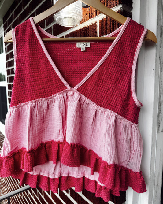 Daisy Mae Top (Dixie Pink)