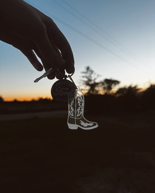 Cowboy Boot KeyChain