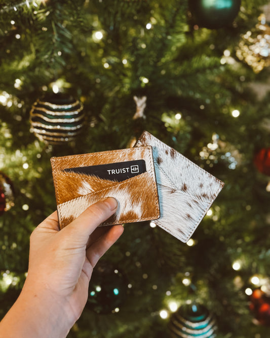 CountrySide Cowhide Card Holder